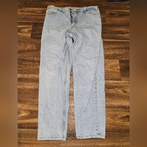 Vintage Levis 550 orange tab relaxed fit light wash jeans 36x32